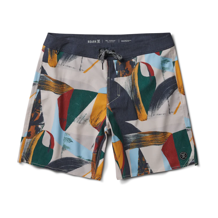 ROARK PASSAGE 18” COLLAGE BOARDSHORT