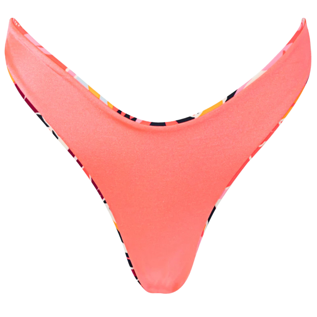 MAAJI CORAL LEAFY UNDERWIRE BIKINI
