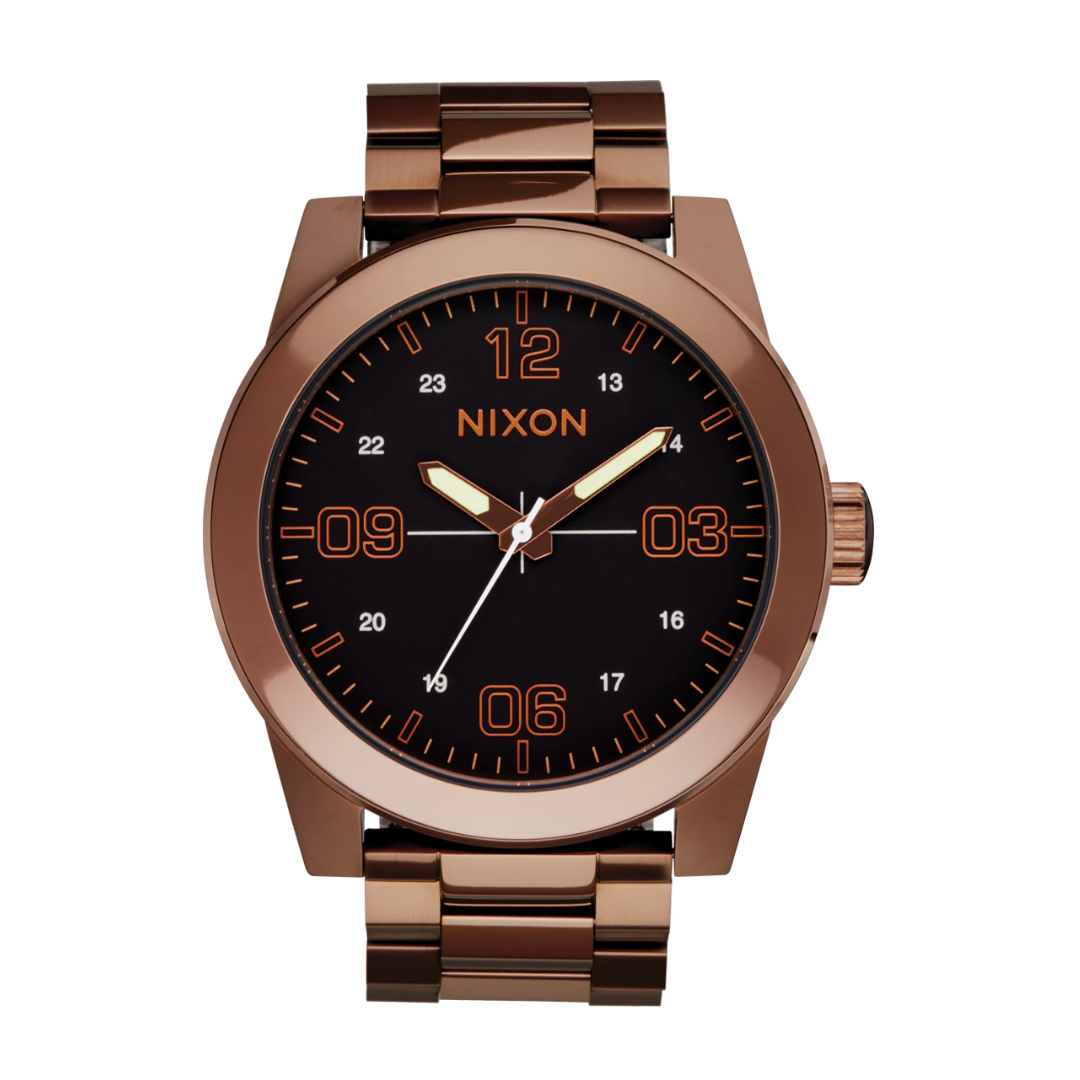 NIXON CORPORAL STAINLESS STEEL WATCH