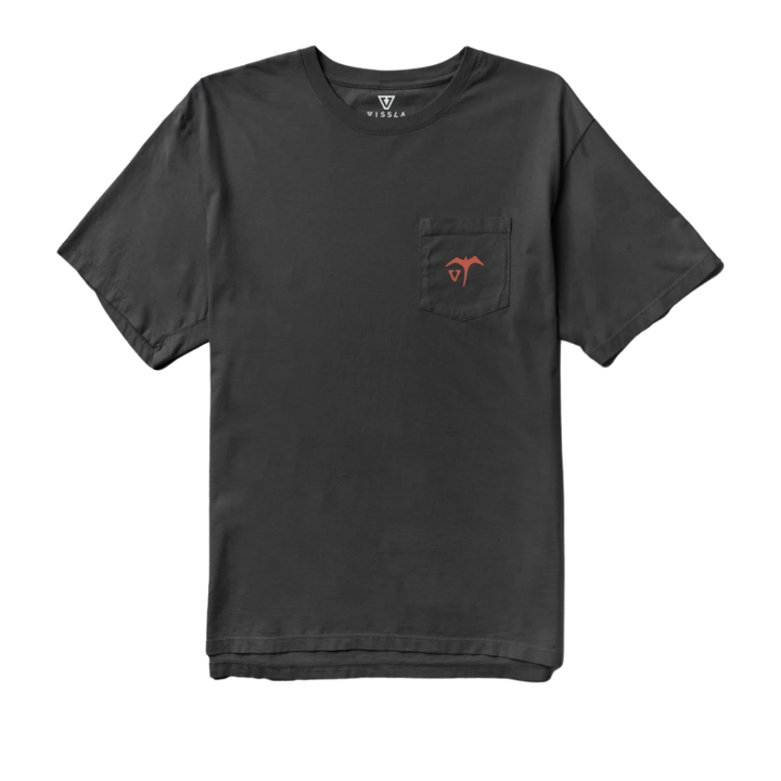 VISSLA MIYASHIRO I’IWI BIRD ORGANIC TEE- PHANTOM