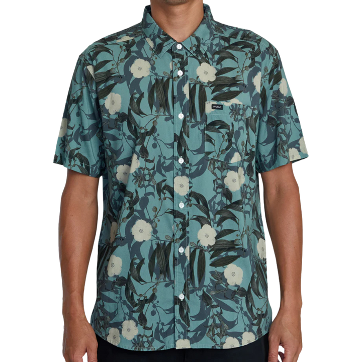 RVCA BOTANICAL SHORT SLEEVE WOVEN SHIRT