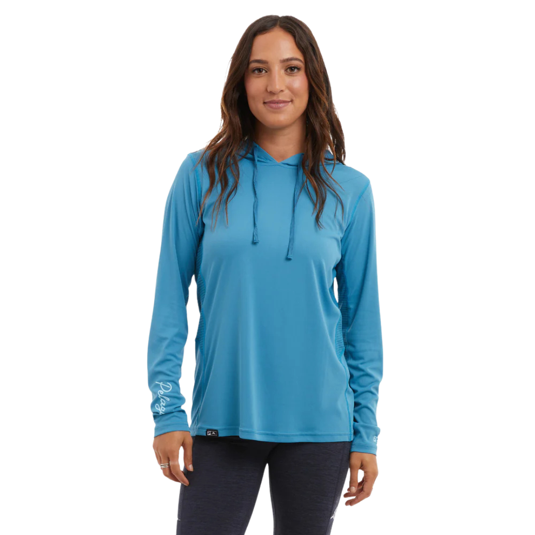 PELAGIC WOMEN VAPORTEK HOODED RASHGUARD