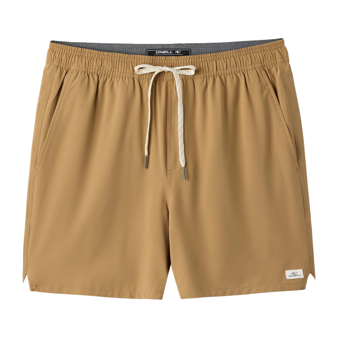 O'NEILL PERFORM LIGHT LINED ELASTIC WAIST 17" SHORT