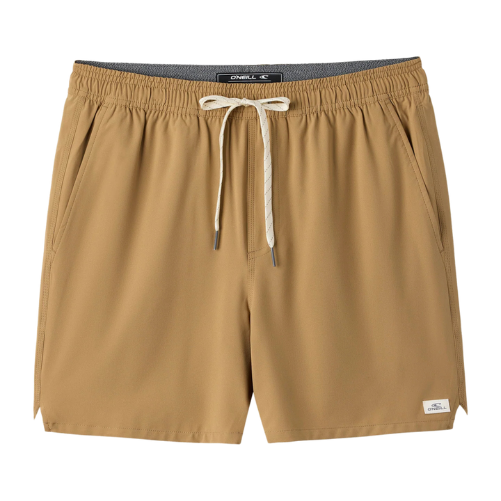 O'NEILL PERFORM LIGHT LINED ELASTIC WAIST 17" SHORT