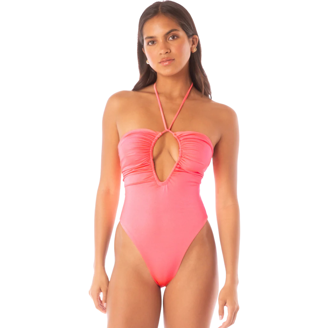 MAAJI CERISE ROYAL V PLUNGE ONE PIECE