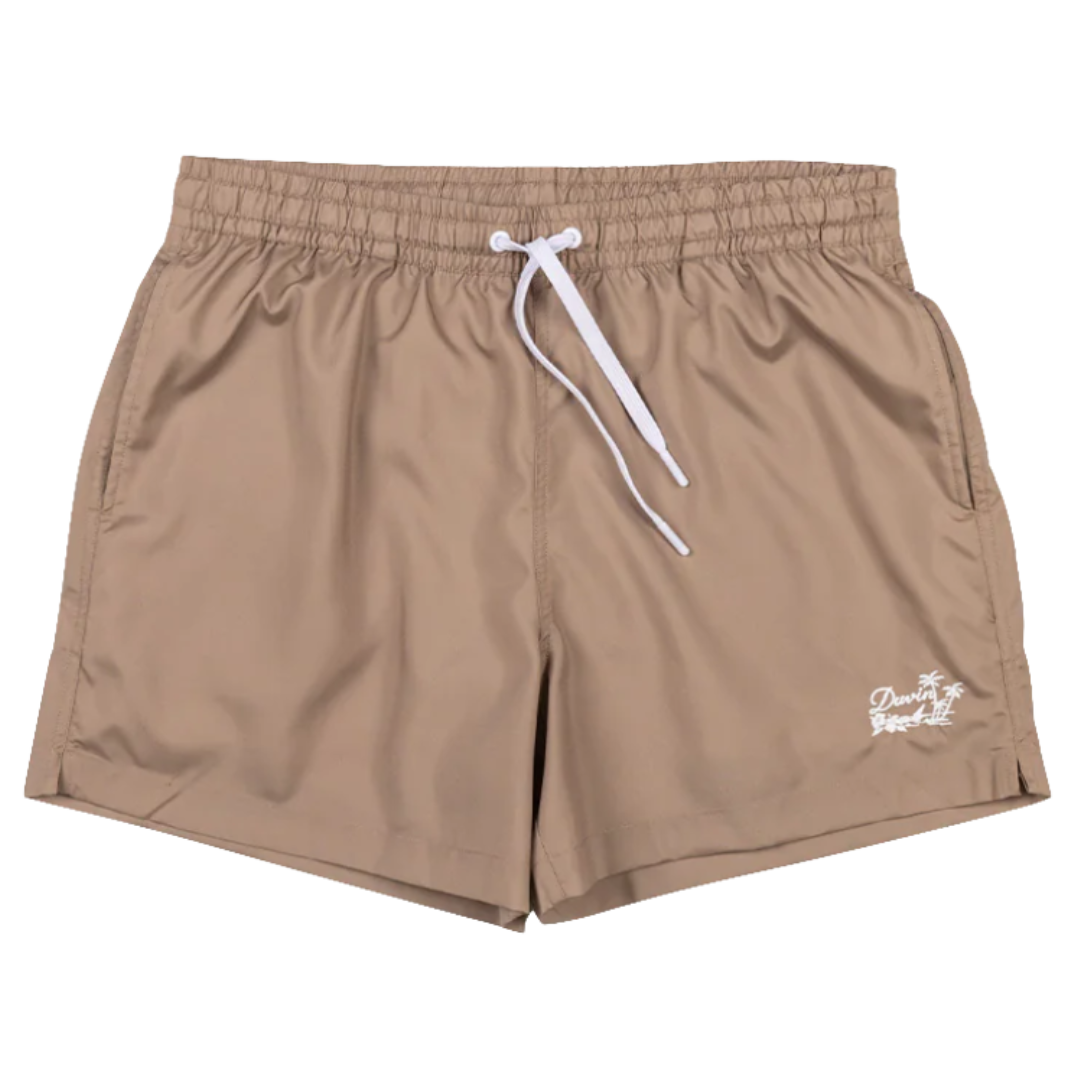 DUVIN  BROWN BASICS SWIM SHORT