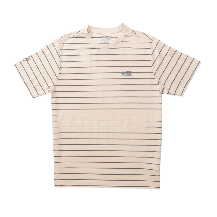 SALTY CREW ALPHA CROSSOVER SS SHIRT - OYSTER