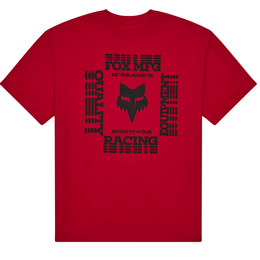 FOX MFG SS TEE