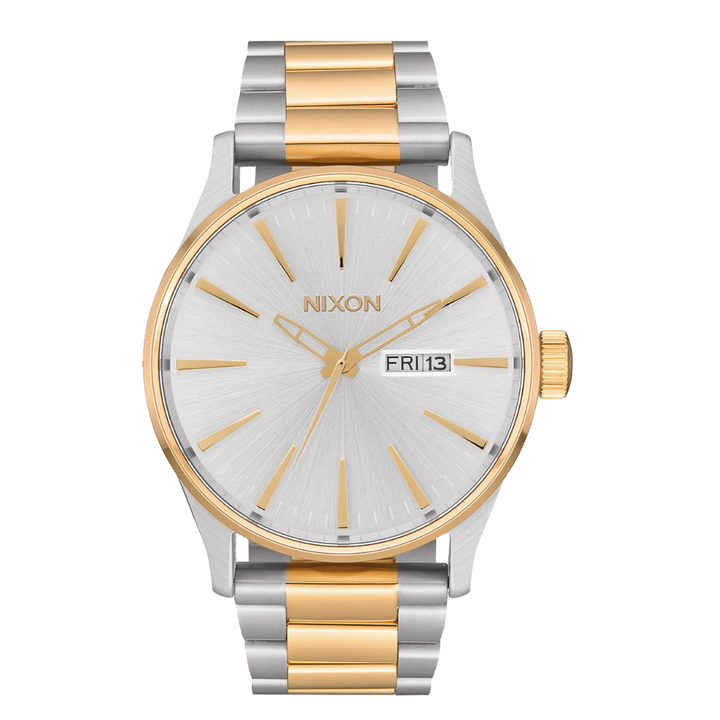 NIXON SENTRY STAINLESS STEEL WATCH