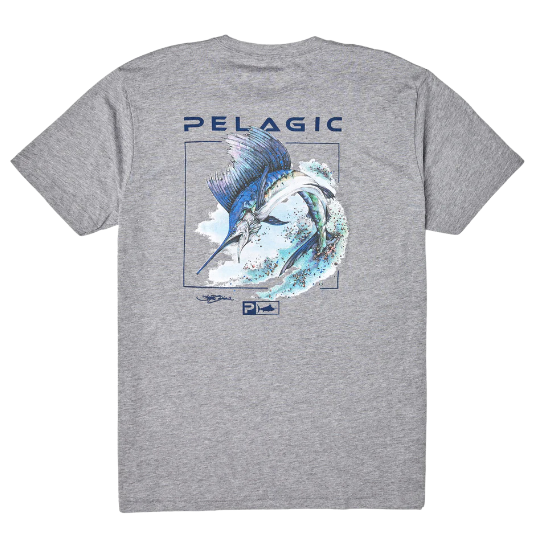 PELAGIC PREM TRIBLEND GOIONE SAILFISH TEE