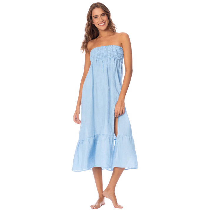 MAAJI STONE BLUE AUBREY LONG SKIRT