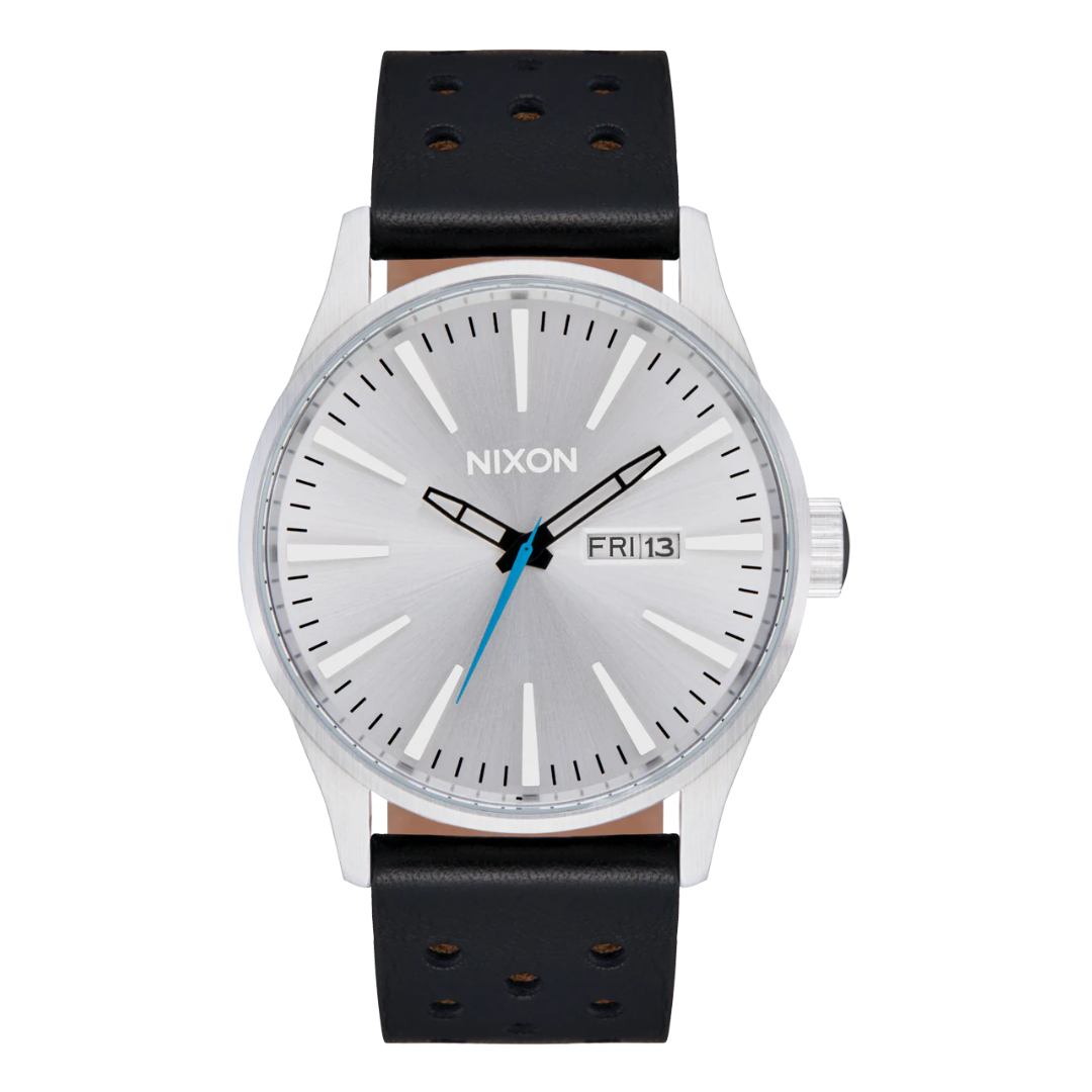 NIXON SENTRY LEATHER WATCH