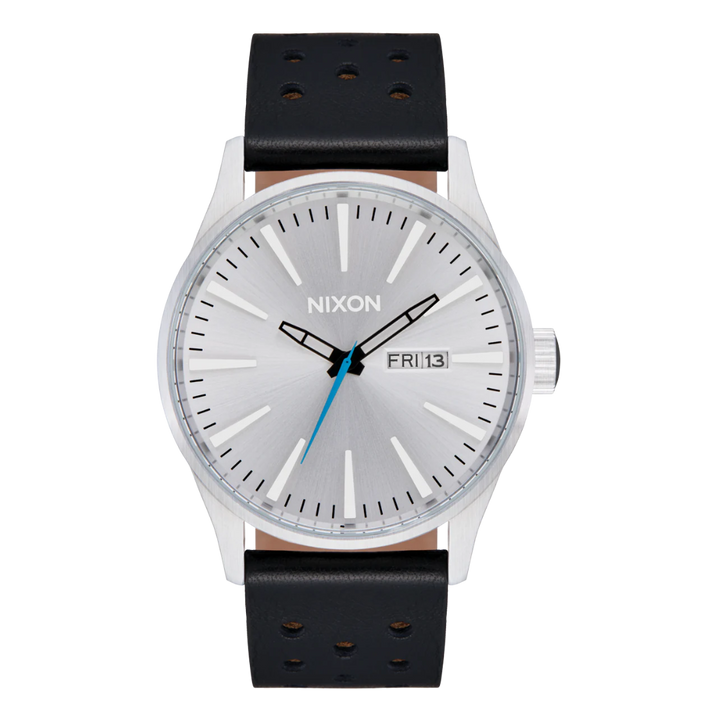 NIXON SENTRY LEATHER WATCH