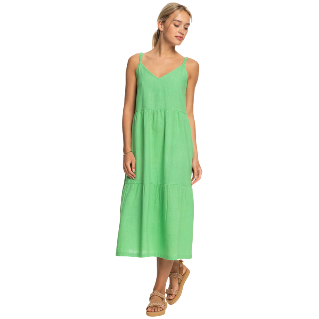 will wait for you midi dress ROXY WAITING LINE MIDI DRESS – Blue Surf Shop