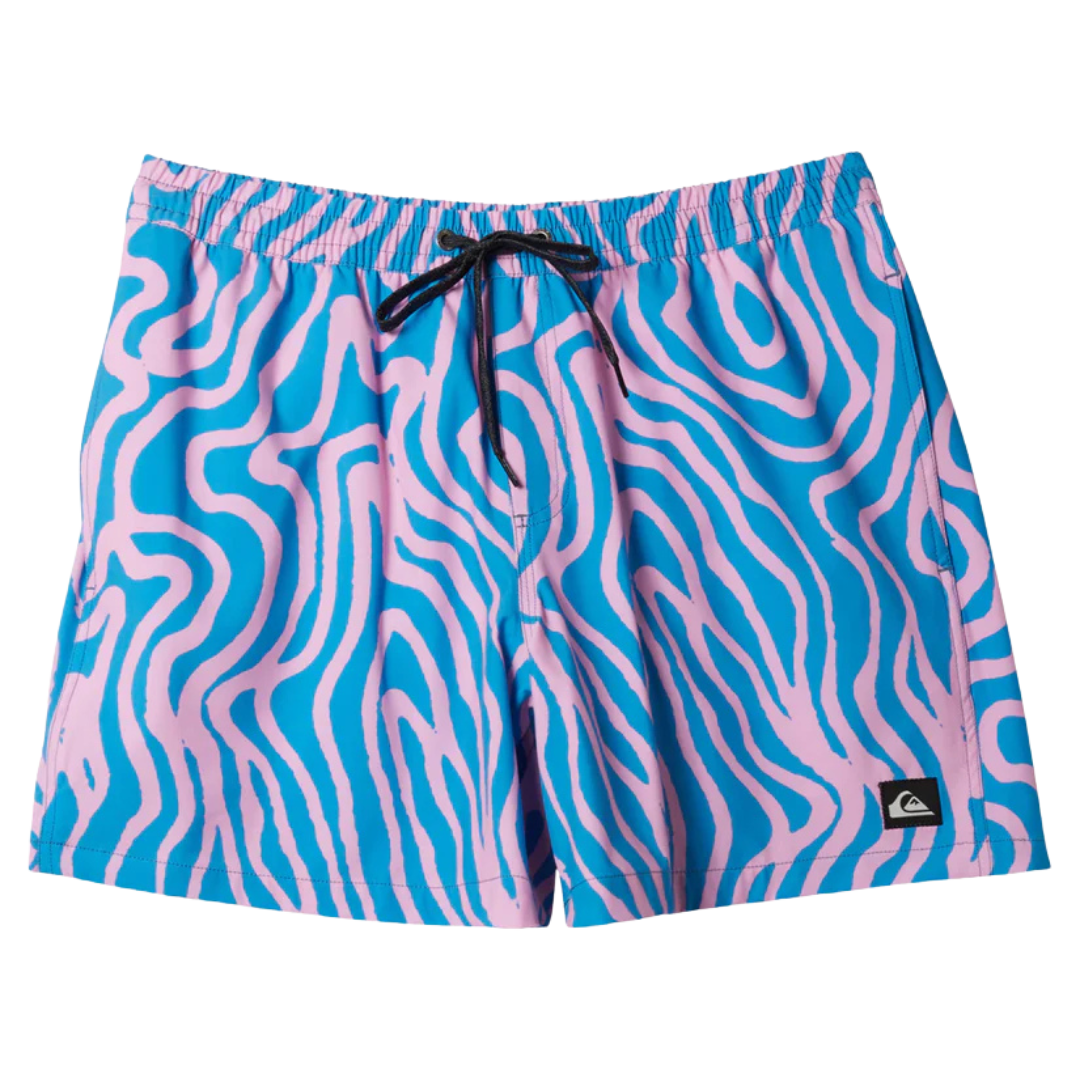 QUIKSILVER SURFSILK MIX VOLLEY 17" ELASTIC WAIST SHORTS