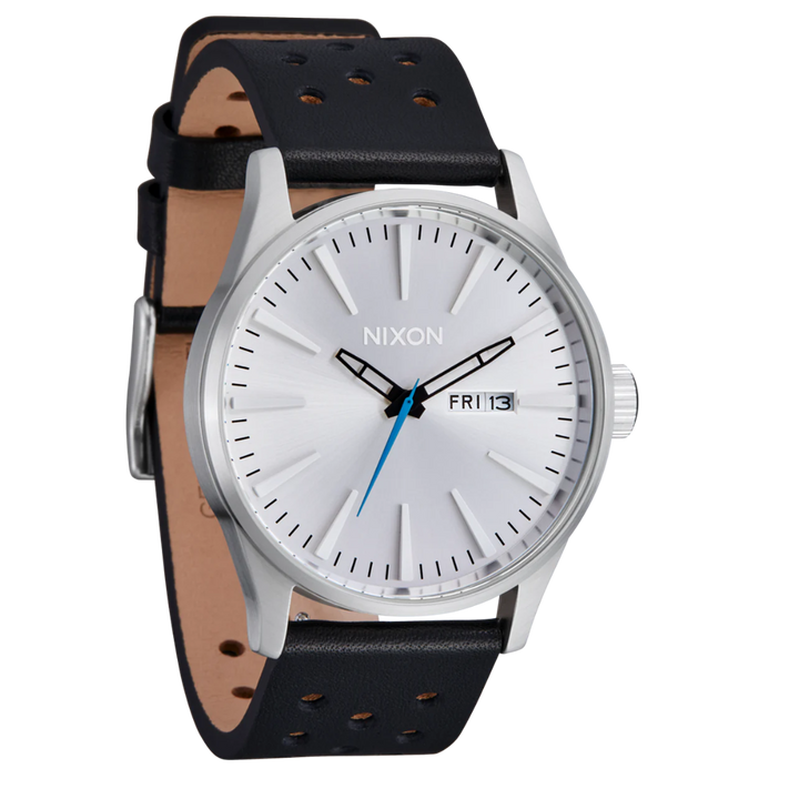 NIXON SENTRY LEATHER WATCH