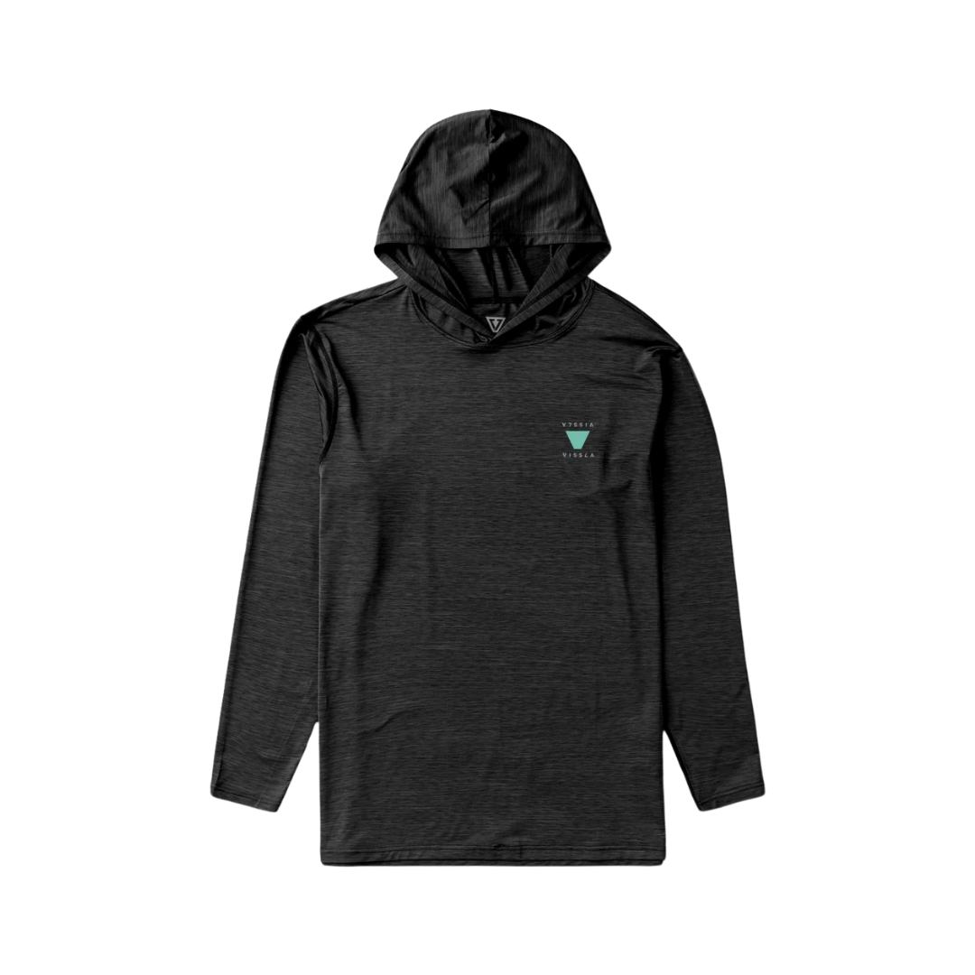 VISSLA TWISTED ECO HOODED RASHGUARD - SUN SHIRT
