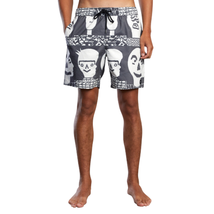 RVCA LEINES FACE ELASTIC SHORT