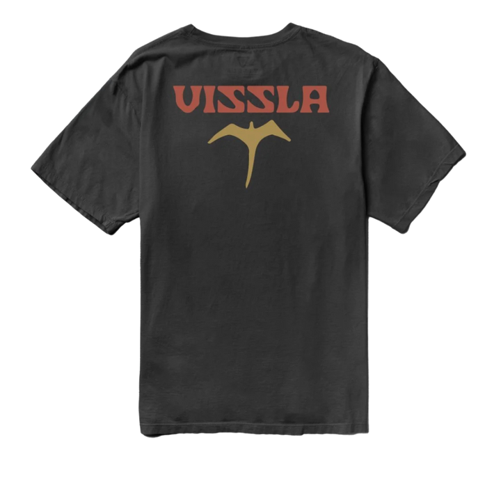 VISSLA MIYASHIRO I’IWI BIRD ORGANIC TEE- PHANTOM