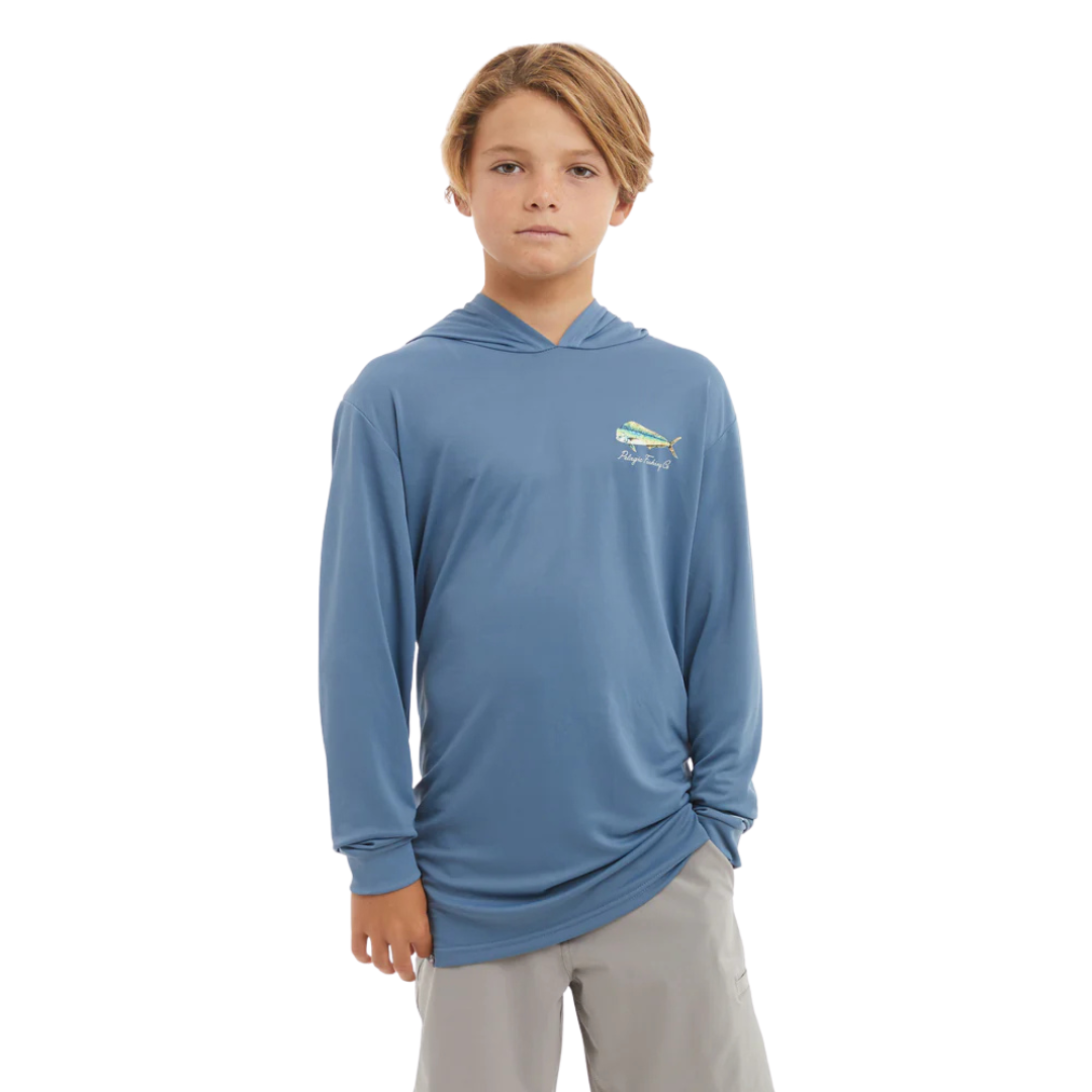 PELAGIC AQUATEK HOODED YOUTH - GOIONE MAHI PETROL