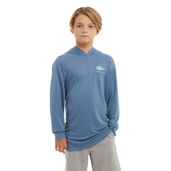 PELAGIC AQUATEK HOODED YOUTH - GOIONE MAHI PETROL