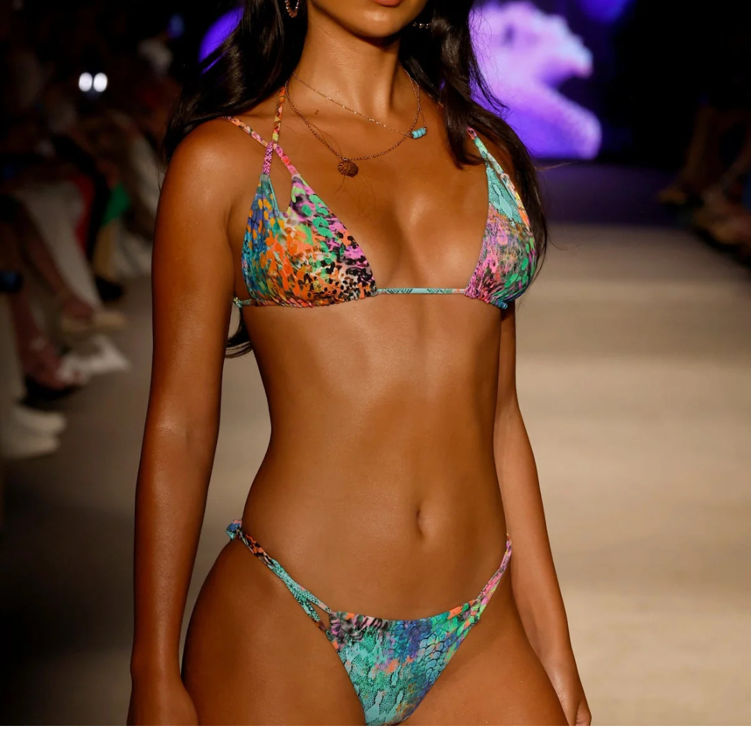 LULI FAMA - MIAMI MYSTIC DIAMOND CUT OUT BIKINI