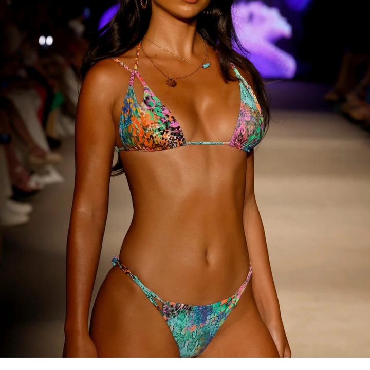LULI FAMA - MIAMI MYSTIC DIAMOND CUT OUT BIKINI