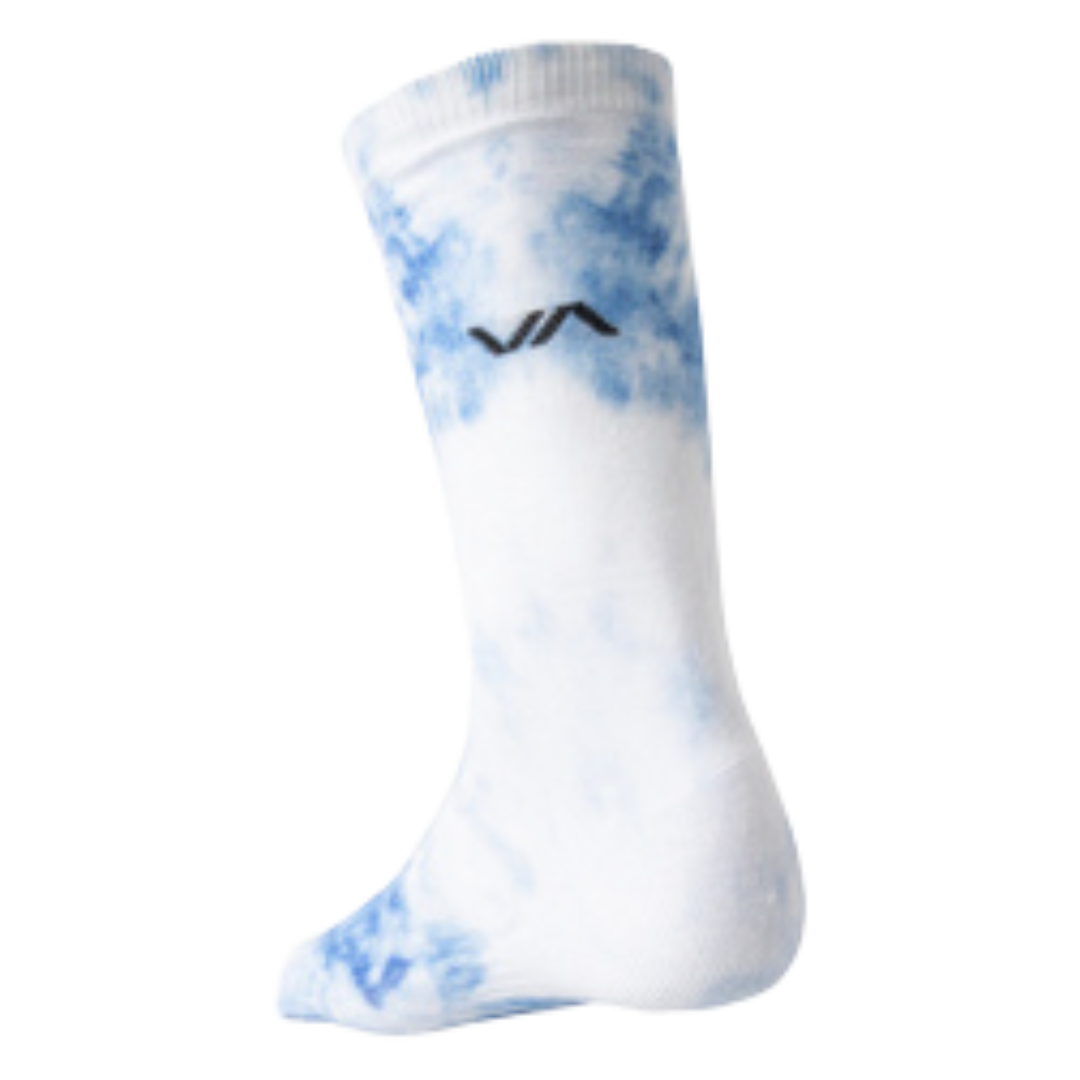 RVCA TIE DYE CREW SOCKS 2 PACK