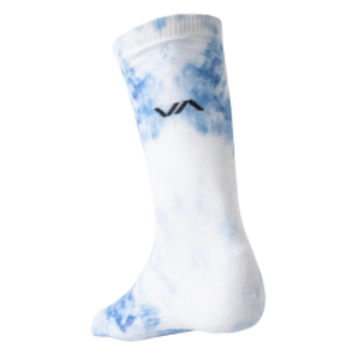 RVCA TIE DYE CREW SOCKS 2 PACK