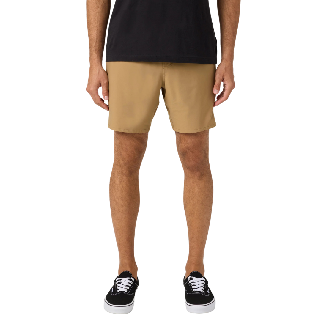 O'NEILL PERFORM LIGHT LINED ELASTIC WAIST 17" SHORT