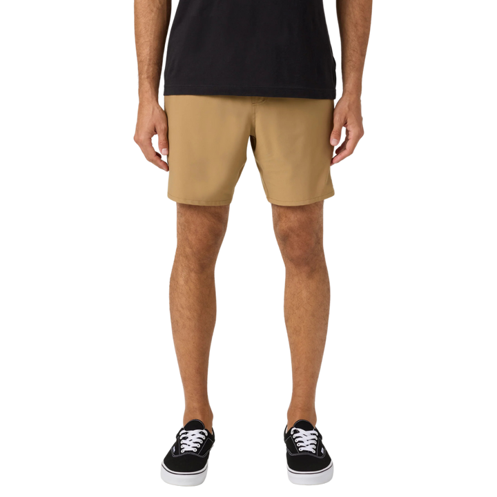 O'NEILL PERFORM LIGHT LINED ELASTIC WAIST 17" SHORT