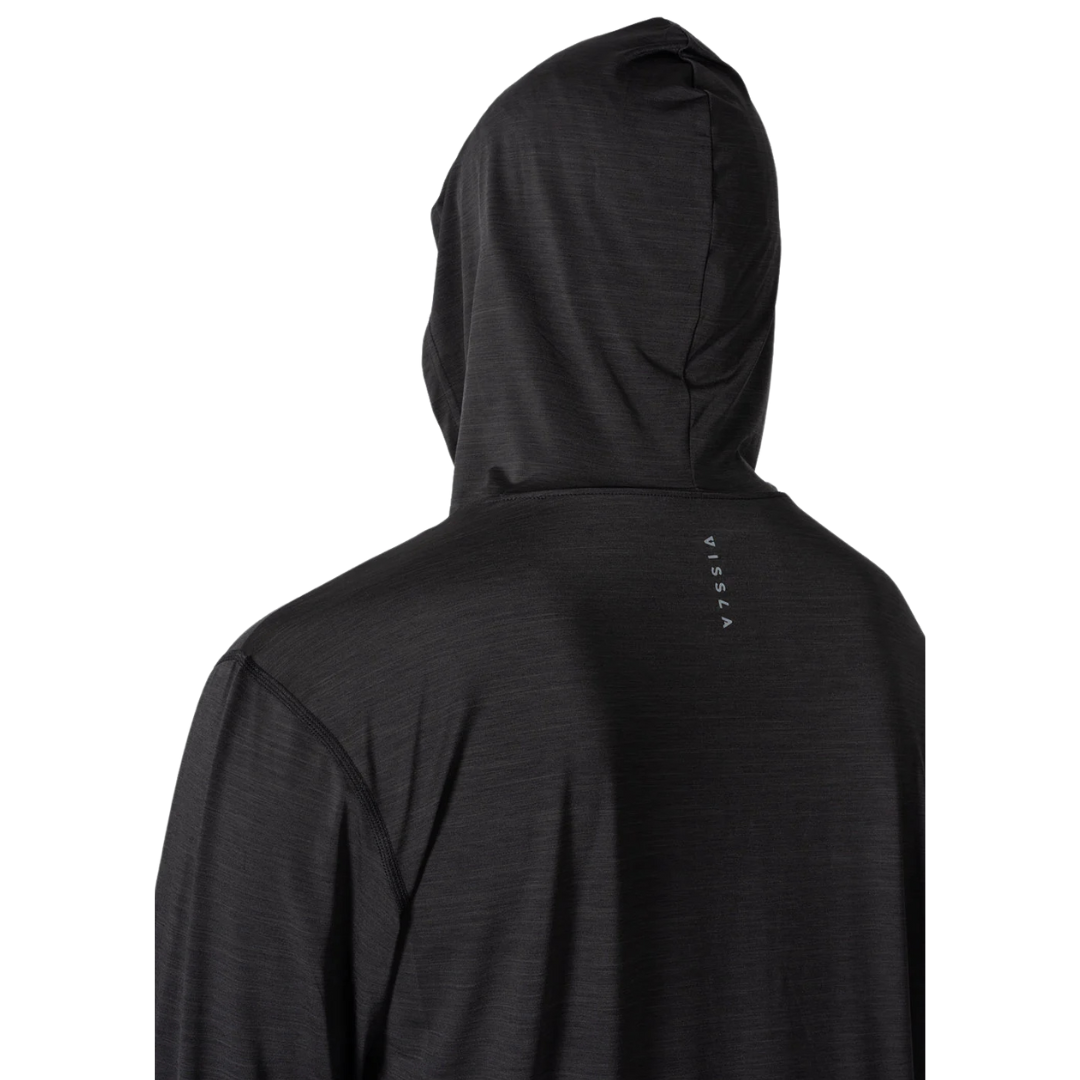 VISSLA TWISTED ECO HOODED RASHGUARD - SUN SHIRT