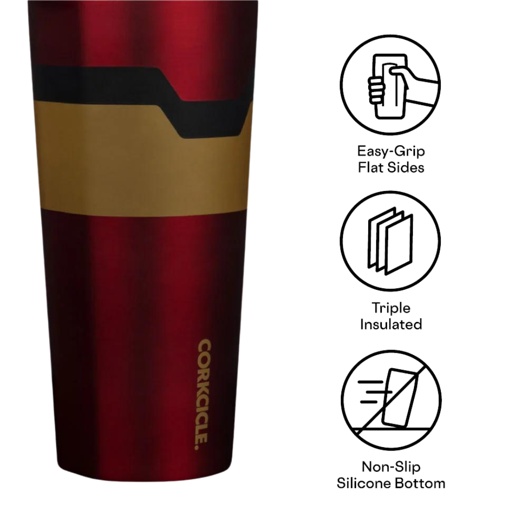 CORKCICLE MARVEL TUMBLER 24OZ - IRON MAN