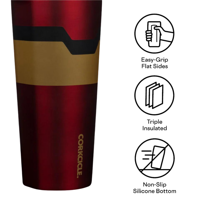 CORKCICLE MARVEL TUMBLER 24OZ - IRON MAN