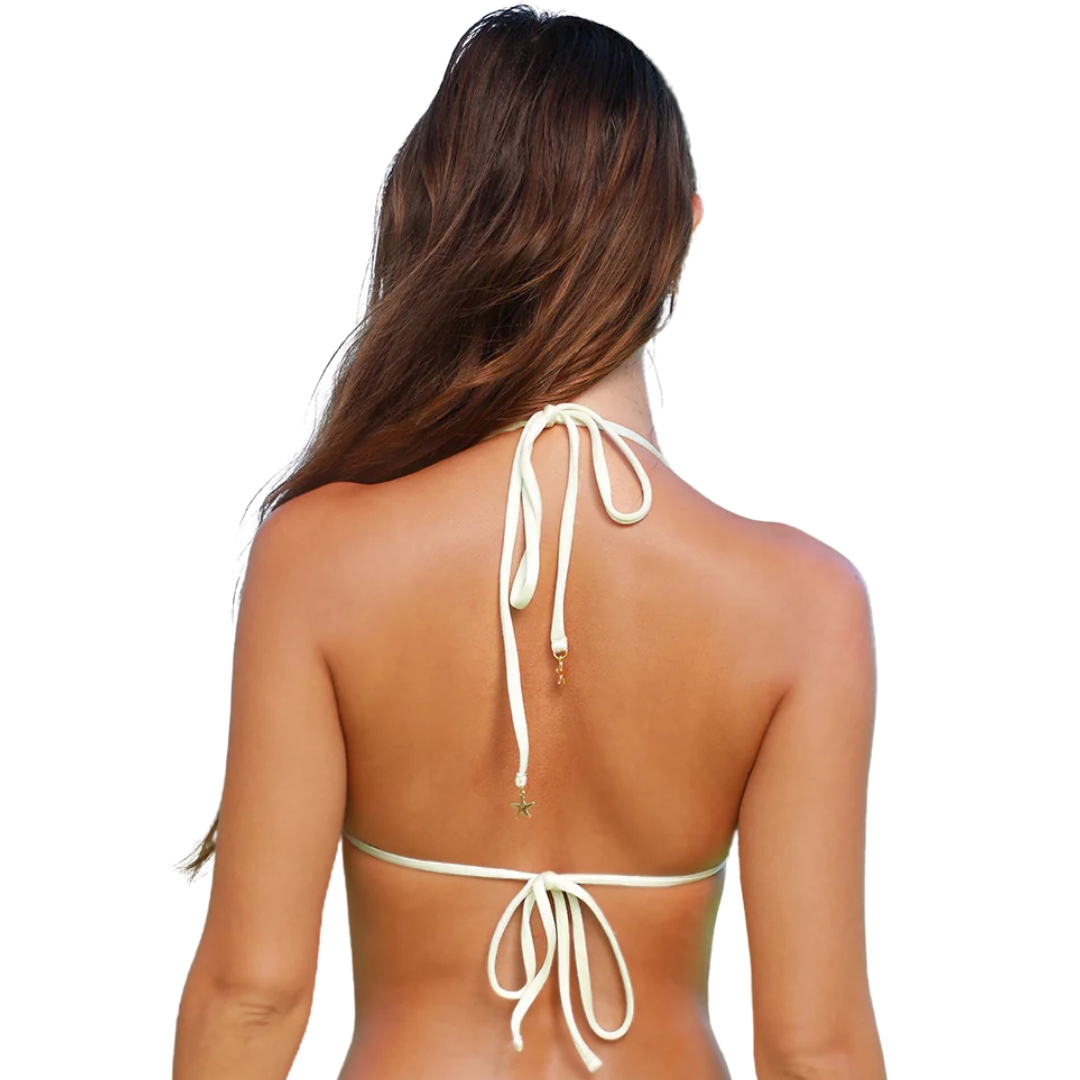 MARLEN PRECIOUS HALTER TRIANGLE BIKINI TOP