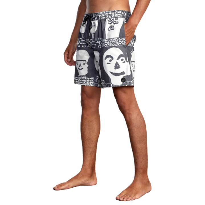 RVCA LEINES FACE ELASTIC SHORT