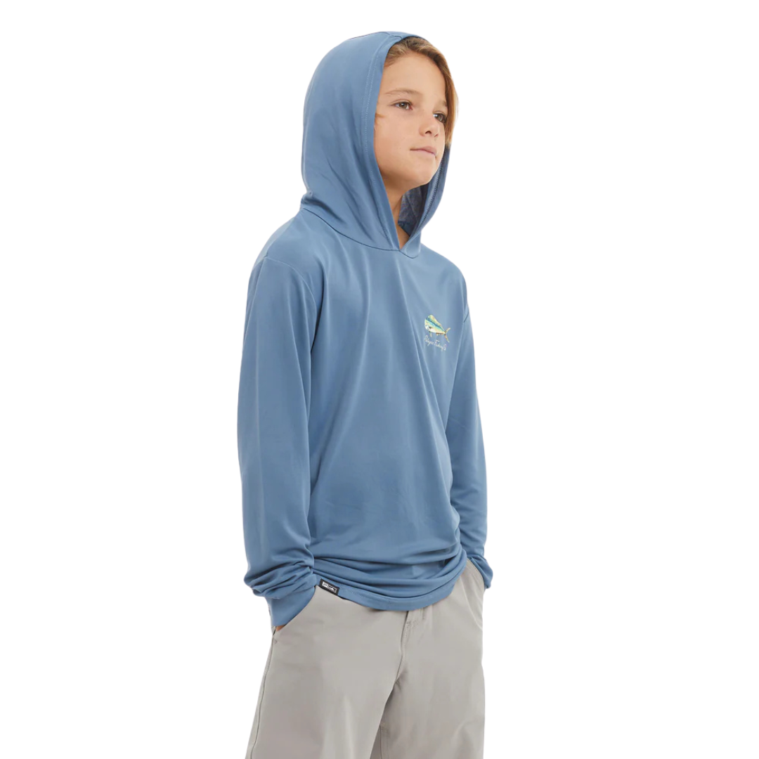 PELAGIC AQUATEK HOODED YOUTH - GOIONE MAHI PETROL