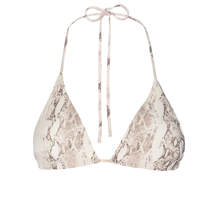 PQ SWIM PYTHON TRIANGLE BIKINI