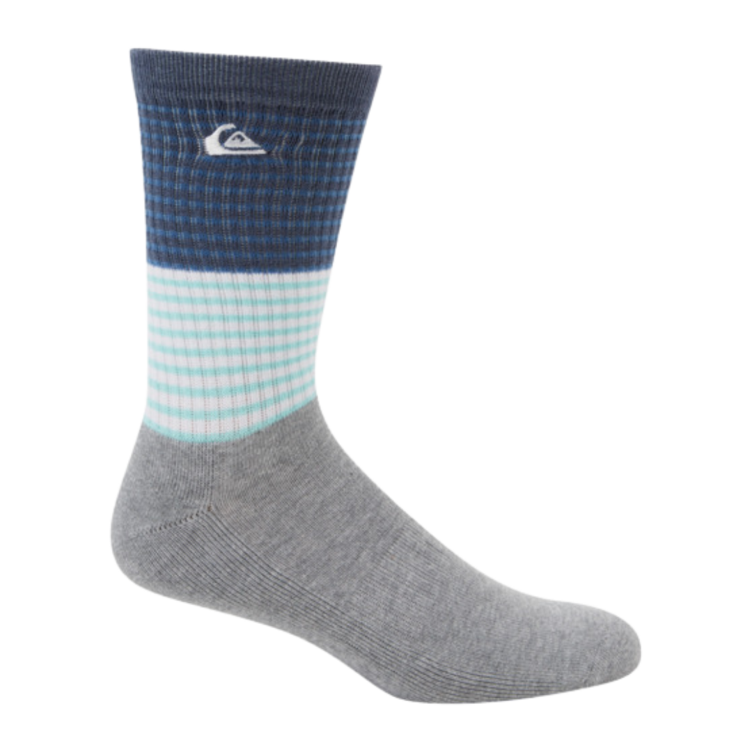 QUIKSILVER CREW SOCKS 2 PACK