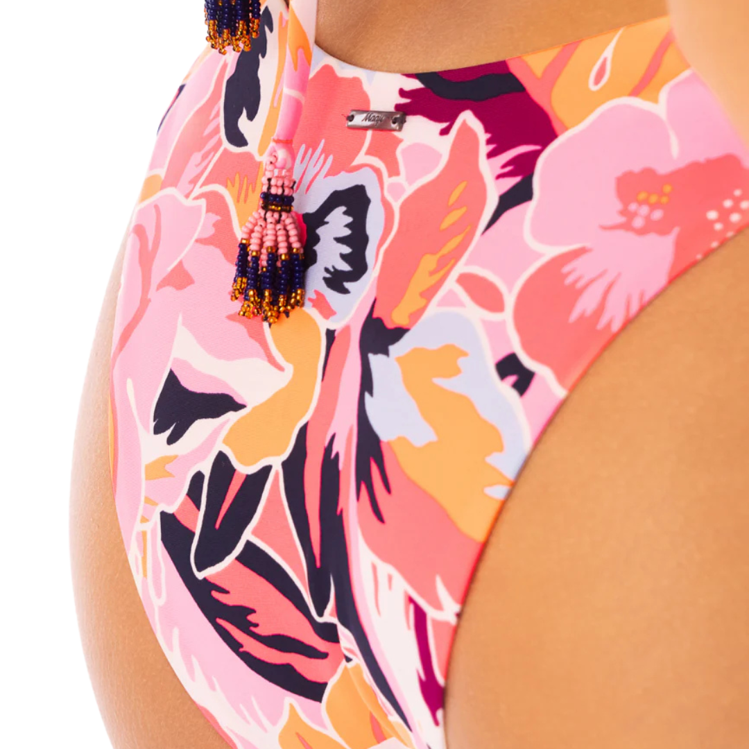 MAAJI CORAL LEAFY UNDERWIRE BIKINI