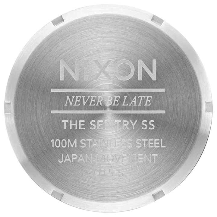 NIXON SENTRY STAINLESS STEEL WATCH