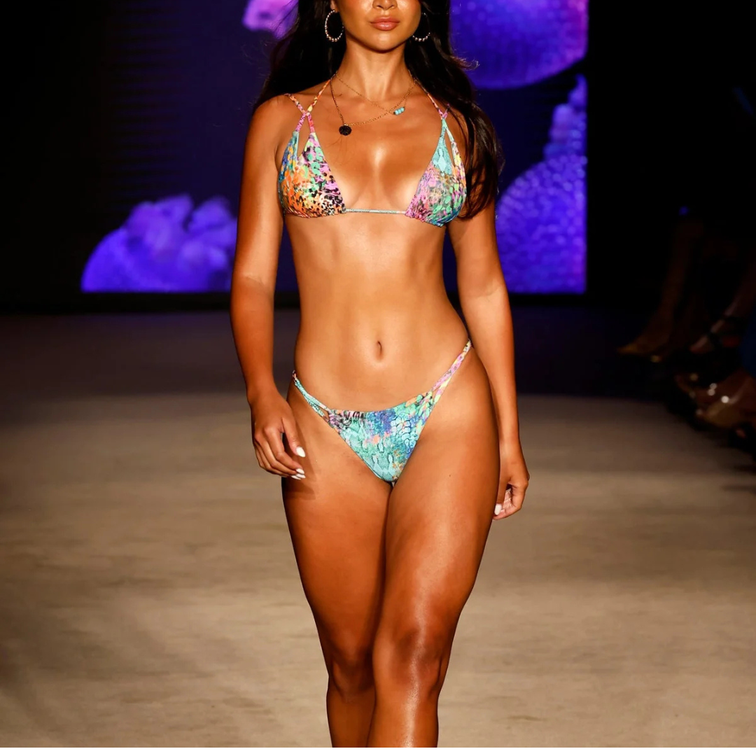 LULI FAMA - MIAMI MYSTIC DIAMOND CUT OUT BIKINI