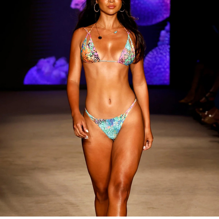 LULI FAMA - MIAMI MYSTIC DIAMOND CUT OUT BIKINI