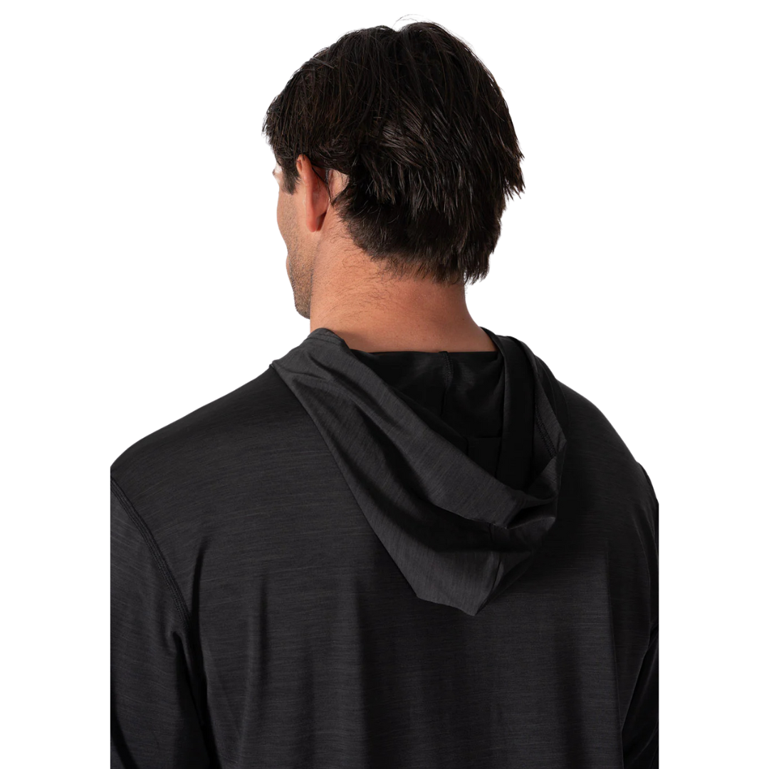 VISSLA TWISTED ECO HOODED RASHGUARD - SUN SHIRT