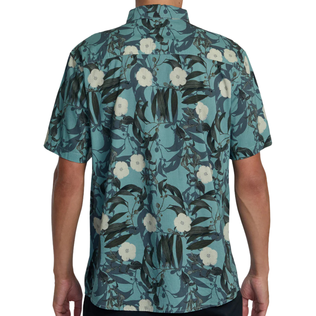 RVCA BOTANICAL SHORT SLEEVE WOVEN SHIRT