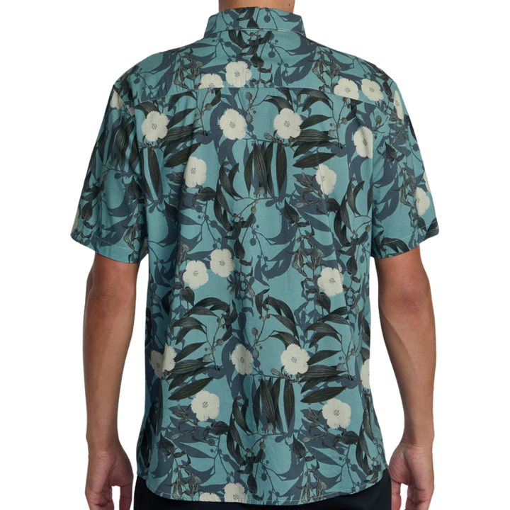 RVCA BOTANICAL SHORT SLEEVE WOVEN SHIRT