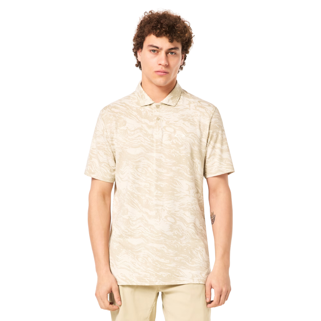 OAKLEY DUALITY JACQUARD SWIRL POLO
