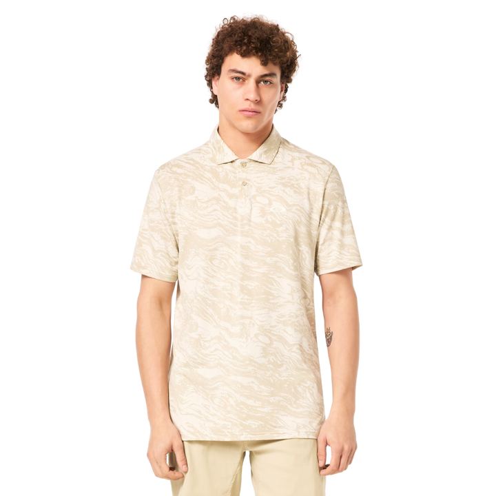 OAKLEY DUALITY JACQUARD SWIRL POLO