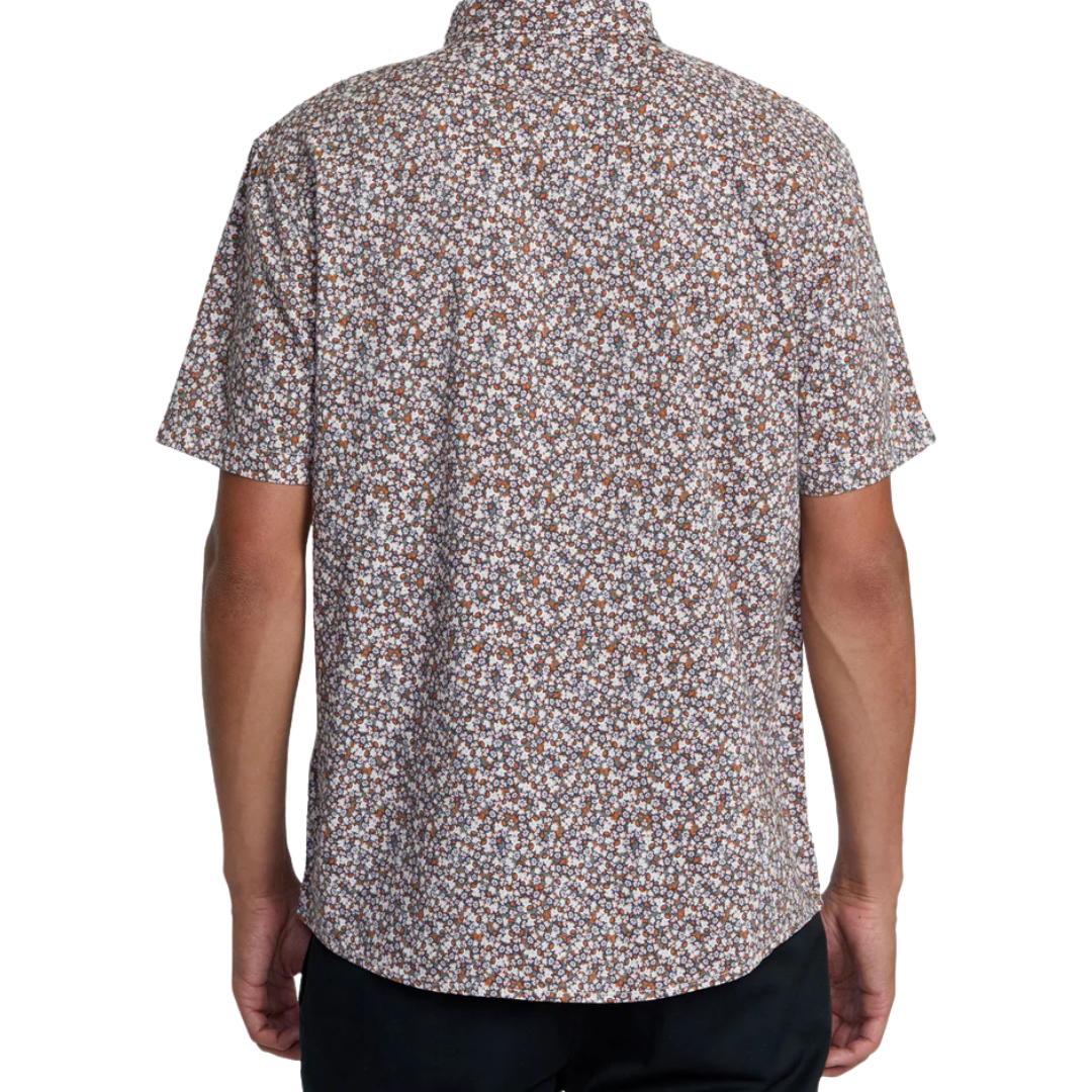 RVCA MICRO GARDEN SHORT SLEEVE WOVEN SHIRT