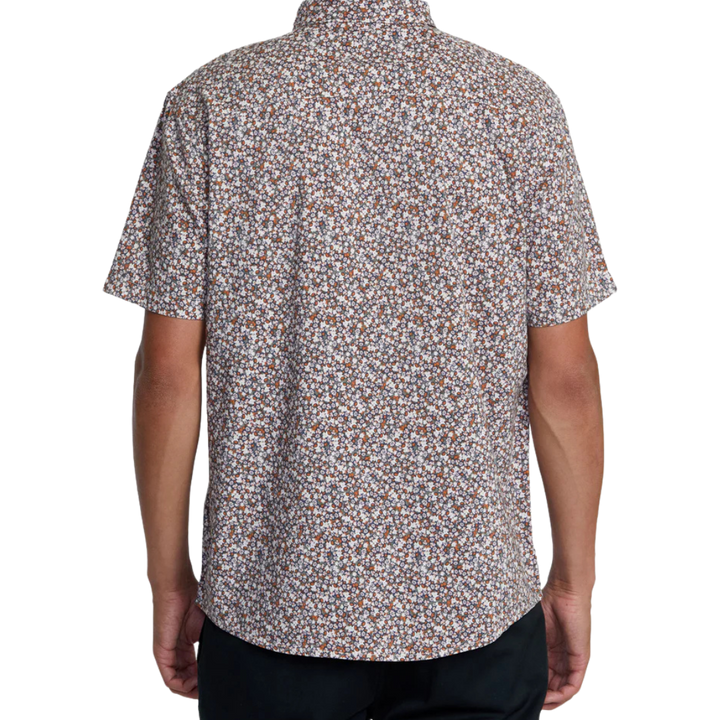 RVCA MICRO GARDEN SHORT SLEEVE WOVEN SHIRT